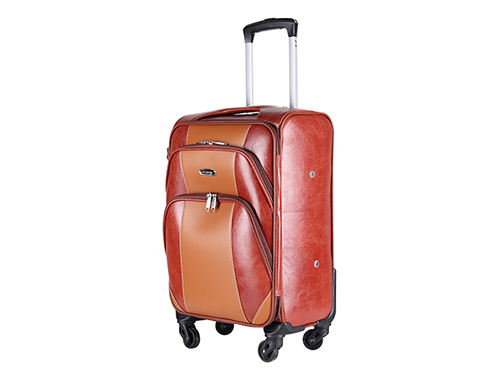 Dongguan brown leather trolley case