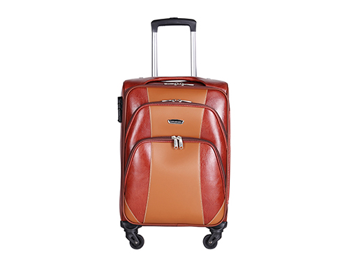 Leather trolley case